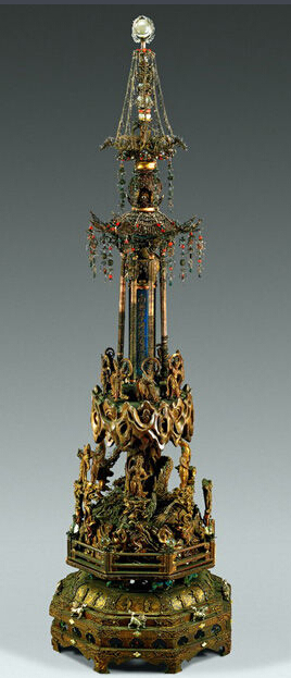 木雕真珠舍利宝幢（含木函）——禁止出国（境）展览文物