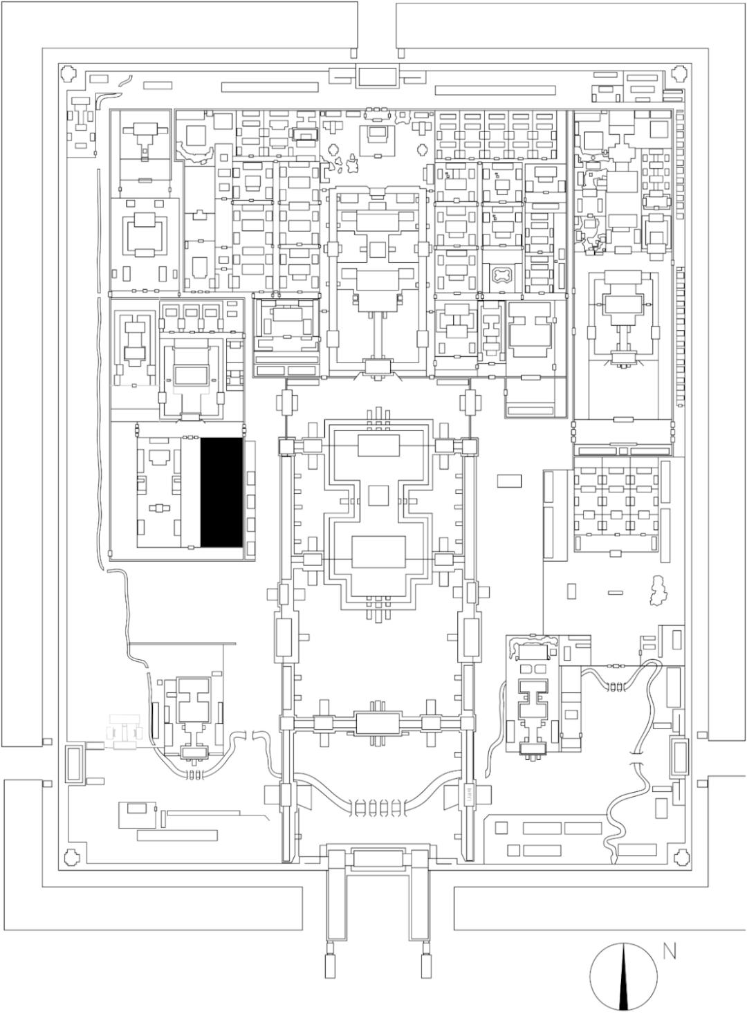 等,后期又增建隔墙将造办处分为南北两区,北区现主要作为故宫修缮技艺